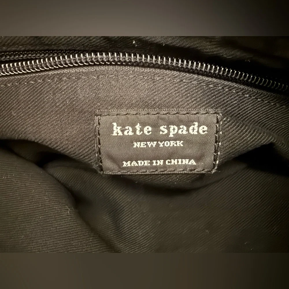 Kate Spade Black Nylon Shoulder Bag
